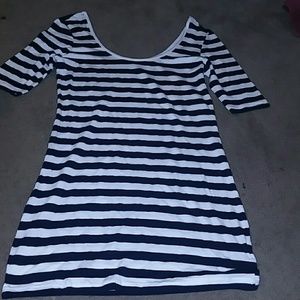 striped dress