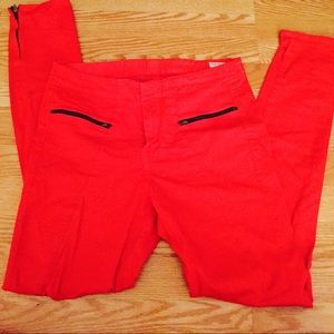 Rag and bone red jeans
