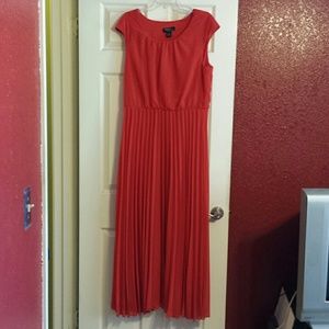 Red plus size formal dress, evening gown