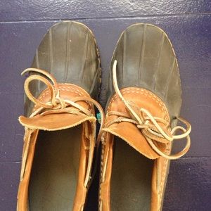 L.L. Bean duck boots!