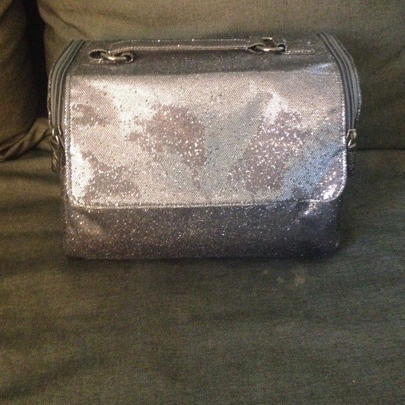 Metallic Makeup Bag