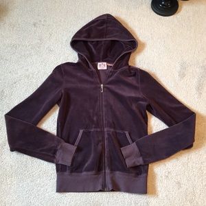 Juicy Couture Plum Velour Jacket