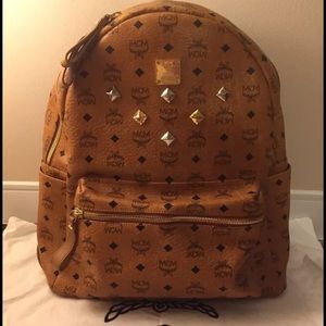 Authentic MCM Classic Backpack Large