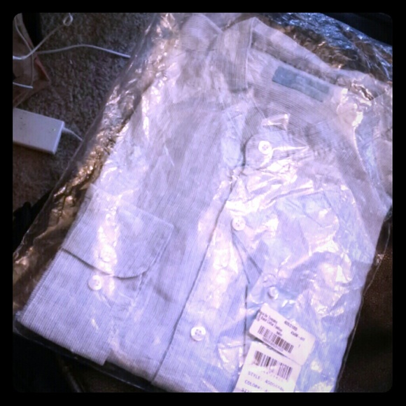 Toscano aqua men's button up - Picture 1 of 1