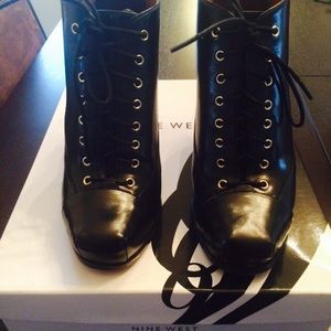 Nine West Oliviana Booties - Size 8 Black (Used)