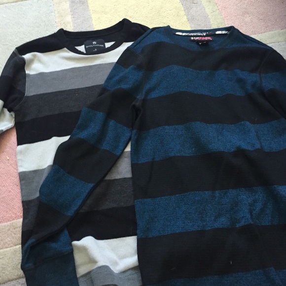 Men's Striped Long Sleeves