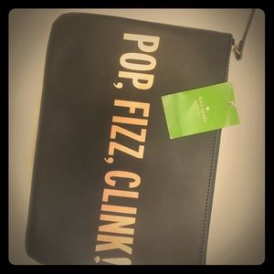 NWT Kate Spade Pop Fizz Clink clutch