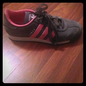 Adidas coral and grey