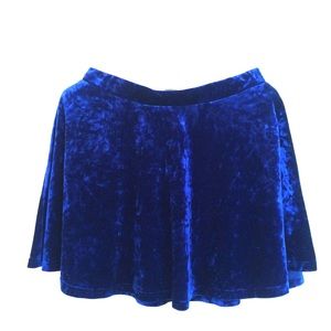 💜 SALE 💜 Blue velvet Flare Mini