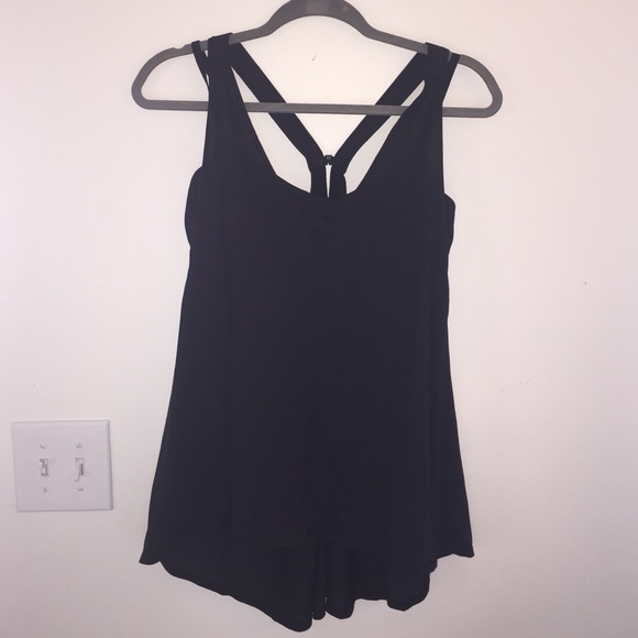 LULULEMON BLACK FLOWY  TOP