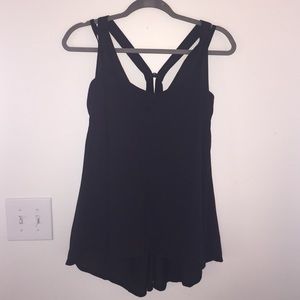 LULULEMON BLACK FLOWY  TOP