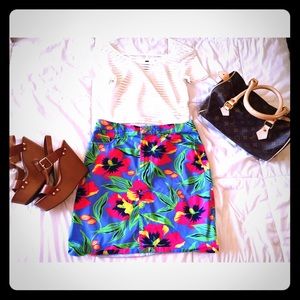 polo jeans ralph lauren tropical skirt