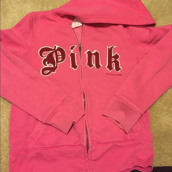 PINK zip up. ☀️☀️ price drop ☀️☀️
