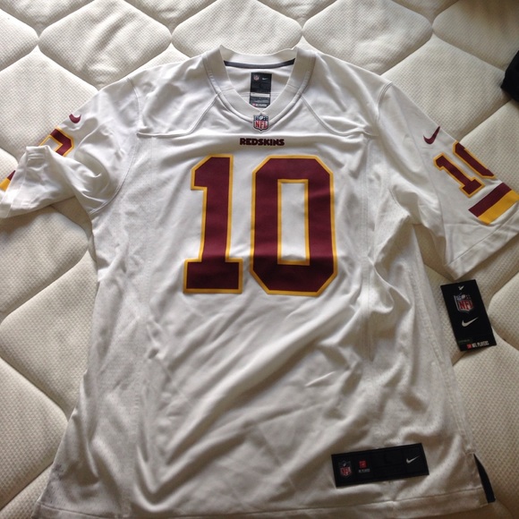 RG3 Robert Griffin III NFL on field jersey White
