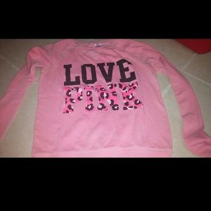 VS PINK light weight sweatshirt size sm.