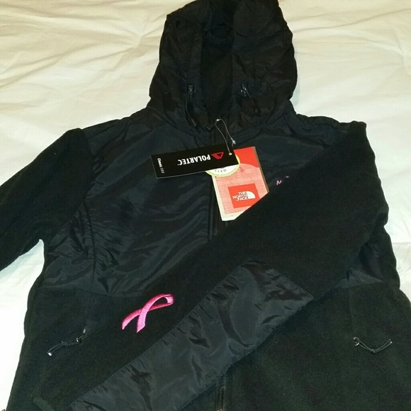Breast Cancer Awareness North Face Fleece jacket