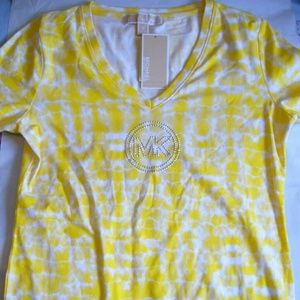 NWT Michael Kors Logo Tshirt Medium