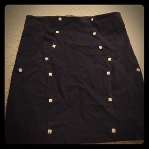 Black high waisted skirt