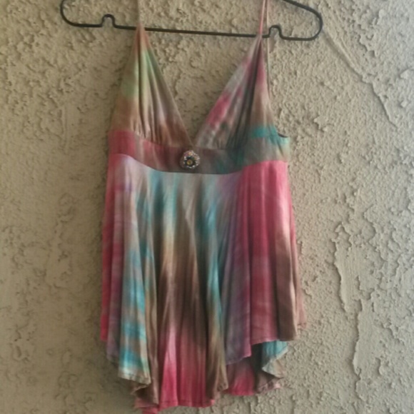 Boho tie dye top! Free people inspired