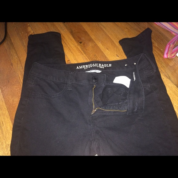 American eagle black Jeggings