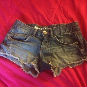 Jean shorts