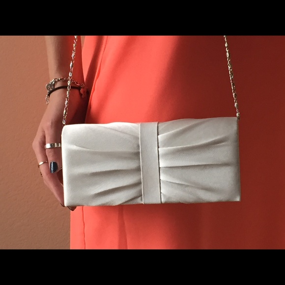 Adorable Satin Clutch!