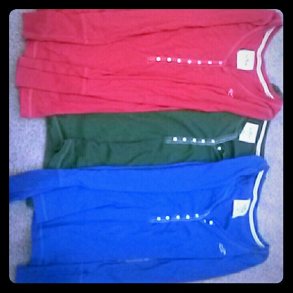 Hollister long sleeves