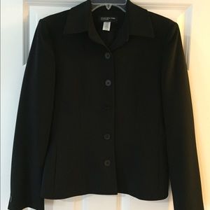 Jones New York Collection Black Suit Size 8