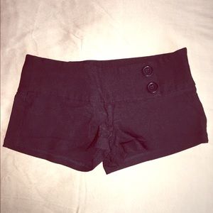 Short Black Dress Shorts