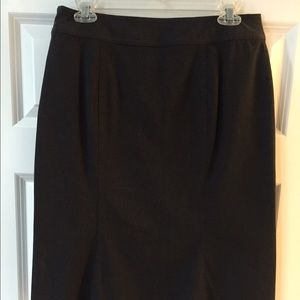 Gap Charcoal Gray pencil skirt, size 6