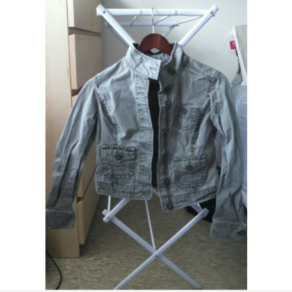 Gap greyish green jacket