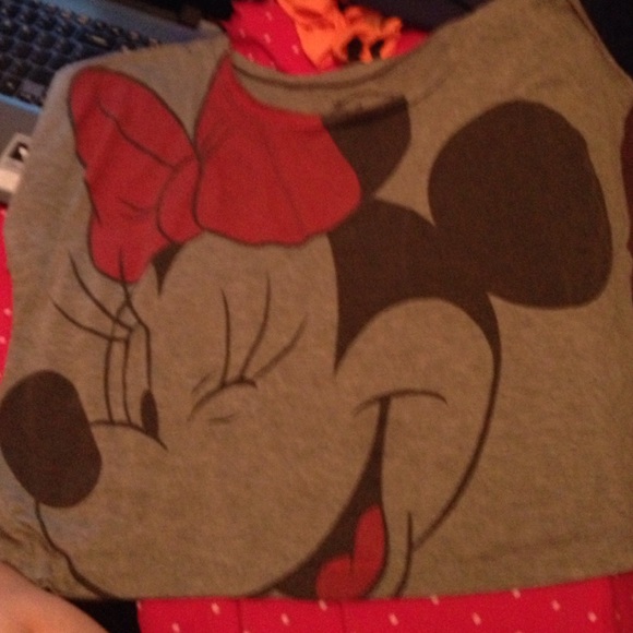 Minnie Mouse crops top