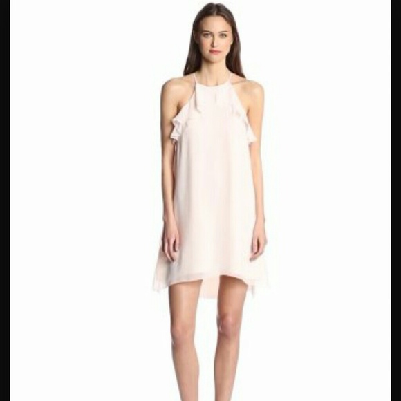 Flowy marrow dress in strips