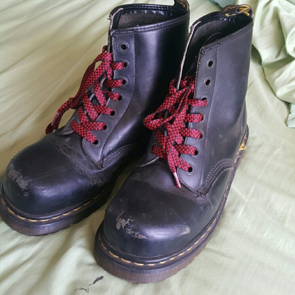Vintage Steel Toed Doc Martens