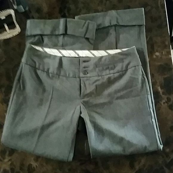 Grey slacks, never worn