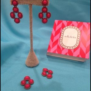 Stella And Dot Sardinia chandelier earrings