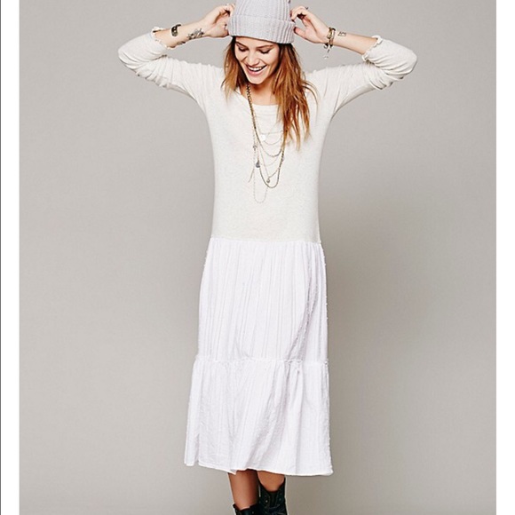 🌺 Free People Desert Moon Dress (black)