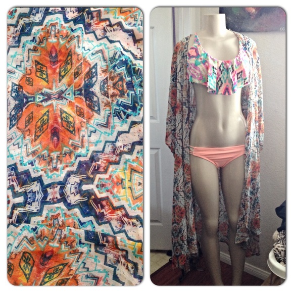 Outerwear - Closed Til 9/10 Tribal Kimono / Duster