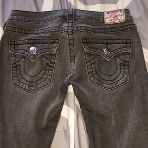Charcoal True religion jeans