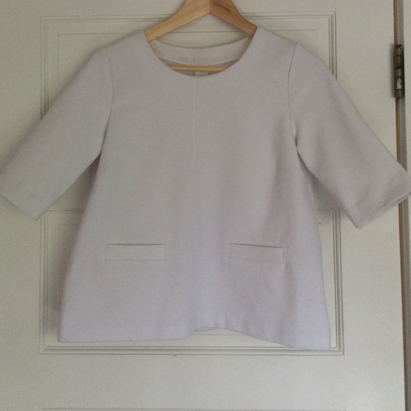 White shift top from Club Monaco - Picture 1 of 4