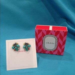 Stella&Dot  Naomi cluster earrings