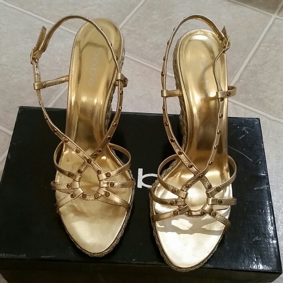 Athena Bebe Gold Shoes
