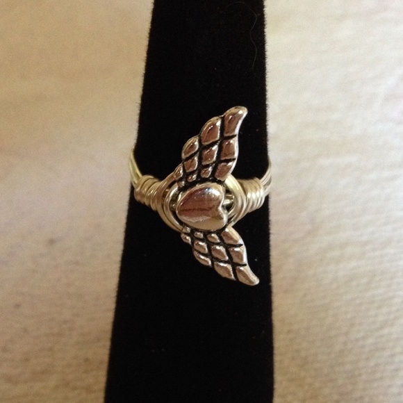 Angel Wing Wrap Ring - Picture 3 of 4