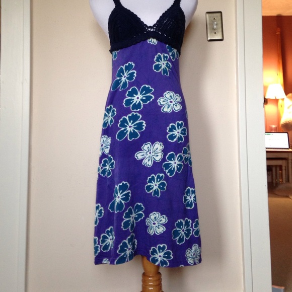 🚫SOLD🚫 Sun Dress w/crocheted top