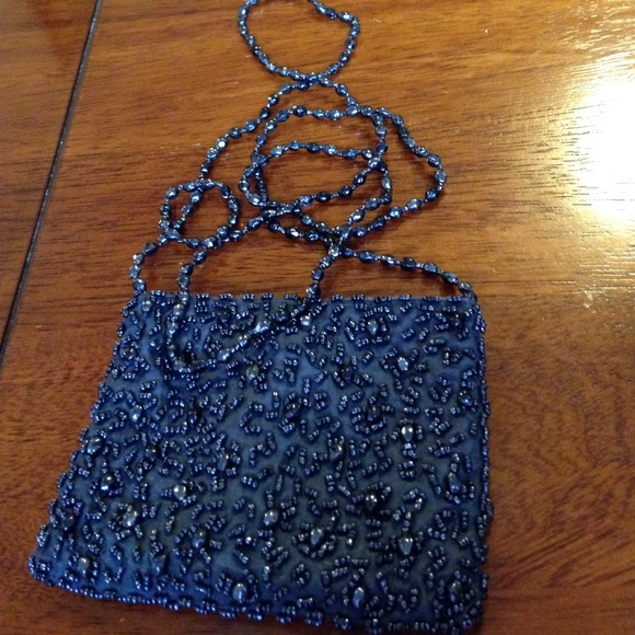 Elegant beaded evening bag  used 1x - Picture 1 of 3