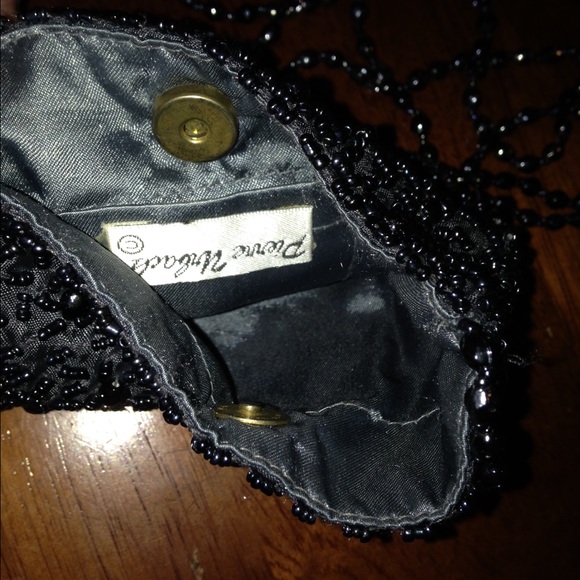 Elegant beaded evening bag  used 1x - Picture 2 of 3