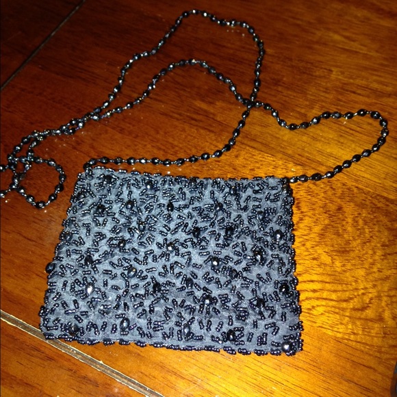 Elegant beaded evening bag  used 1x - Picture 3 of 3