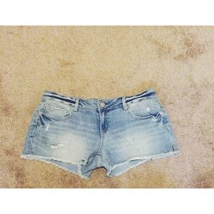 Aeropostale Light Denim Shorts