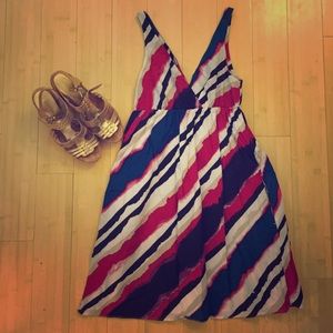 Striped summer dress with pockets!