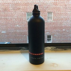 Prada Luna Rossa black water bottle